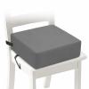 10 cm Waterproof Oxford Cloth Booster Seat for Children, Gray view 1