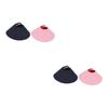 Sosoport 4-Piece Parrot Protective Collar, Anti-Biting Neck Ring for Budgies and Cockatiels view 1