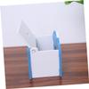 BESPORTBLE 3-Piece Wooden Hamster House, Spacious Blue Nest for Small Pets view 4