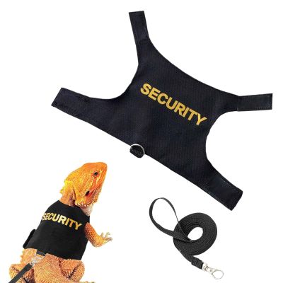 Hjatirace Adjustable Comfortable Bearded Dragon Harness