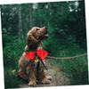 WOONEKY Handmade Pet Collar with Bow view 2