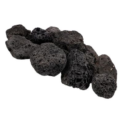 ORFOFE Aquarium Stones, Black Volcanic Rocks, 1 Pack
