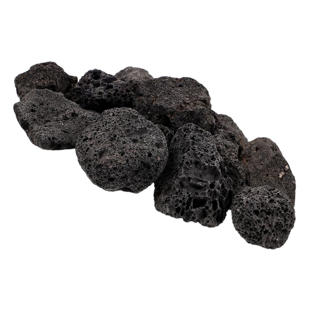 ORFOFE Aquarium Stones, Black Volcanic Rocks, 1 Pack