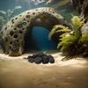ORFOFE Aquarium Stones, Black Volcanic Rocks, 1 Pack view 3
