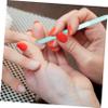 HONMEET 4-Piece Glass Nail Files for Acrylic Nails and Artificial Nail Tips, Smooth Surface for Polishing Fingernails, for Travel and Cosmetic Bags view 2