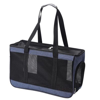 Breathable Cat Carrier for Cats and Pets, Blue, Lightweight