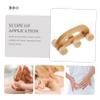 Gogogmee Khaki Foot Massage Roller, Portable Massage Tool for Muscle Relaxation and Restoring Flexibility, for Legs and Back at Home or on Vacation view 3