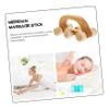 Gogogmee Khaki Foot Massage Roller, Portable Massage Tool for Muscle Relaxation and Restoring Flexibility, for Legs and Back at Home or on Vacation view 4