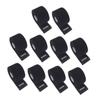 Disposable Neck Strips, 10 Pieces, Black Paper view 1
