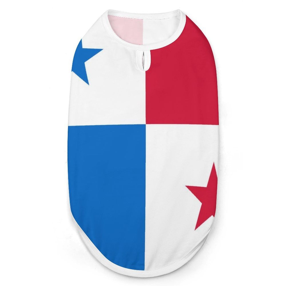 Versatile Pet Vest for Dogs and Cats, Panama Flag, Size M