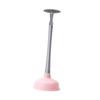 Toilet Plunger for Clogs with Long Handle and Strong Suction view 1