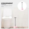 Toilet Plunger for Clogs with Long Handle and Strong Suction view 3