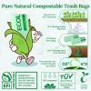 ECOLipak Compostable Trash Bags, 100 L, Biodegradable, Heavy-Duty, Outdoor Use, BPI ASTM D6400 and OK Compost Home Certified, 50 Count (2 Rolls) view 3