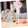 CORHAD Cat Toys, 3 Pieces, Plush Toys with Wooden Stick for Kittens view 2