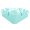 SEWOART Triangular Plastic Pet Toilet for Small Animals, Hamsters and Rabbits view 1