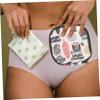 SEWOART 2-Piece Cotton Menstrual Pad Storage Bags with Zippers view 3