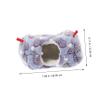 Hohopeti Warm Plush Hamster House for Small Pets, Cozy Hideaway for Chinchillas and Rats, Soft and Comfortable for Winter and All Seasons view 2
