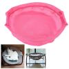 Grcfumo Cat Hammock, Removable Pet Hammock, Washable Cat Hanging Bed, Breathable Pet Sleep Hammock for Home, Living Room, Gray (Pink) view 4