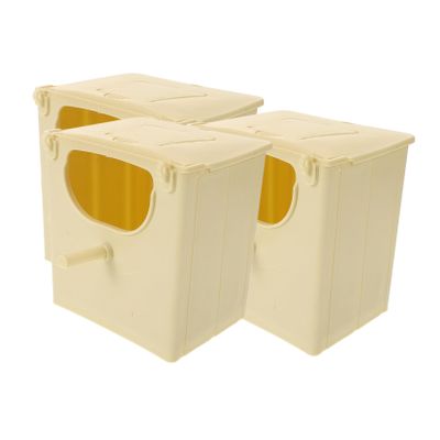 BESPORTBLE Bird Nesting Box for Budgies - 3 Pack