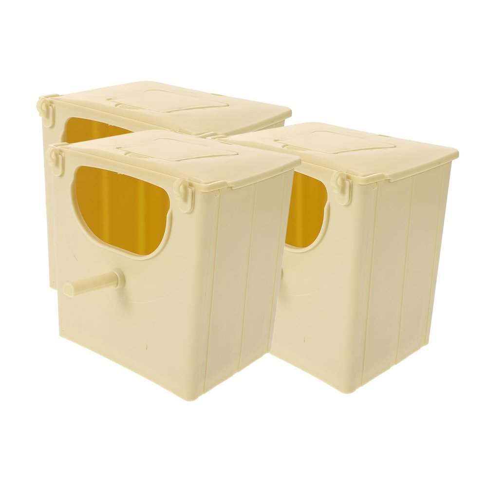 BESPORTBLE Bird Nesting Box for Budgies - 3 Pack