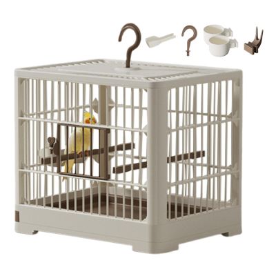 Portable Bird Cage for Budgies and Small Birds