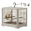 Portable Bird Cage for Budgies and Small Birds view 1