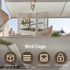 Portable Bird Cage for Budgies and Small Birds view 3