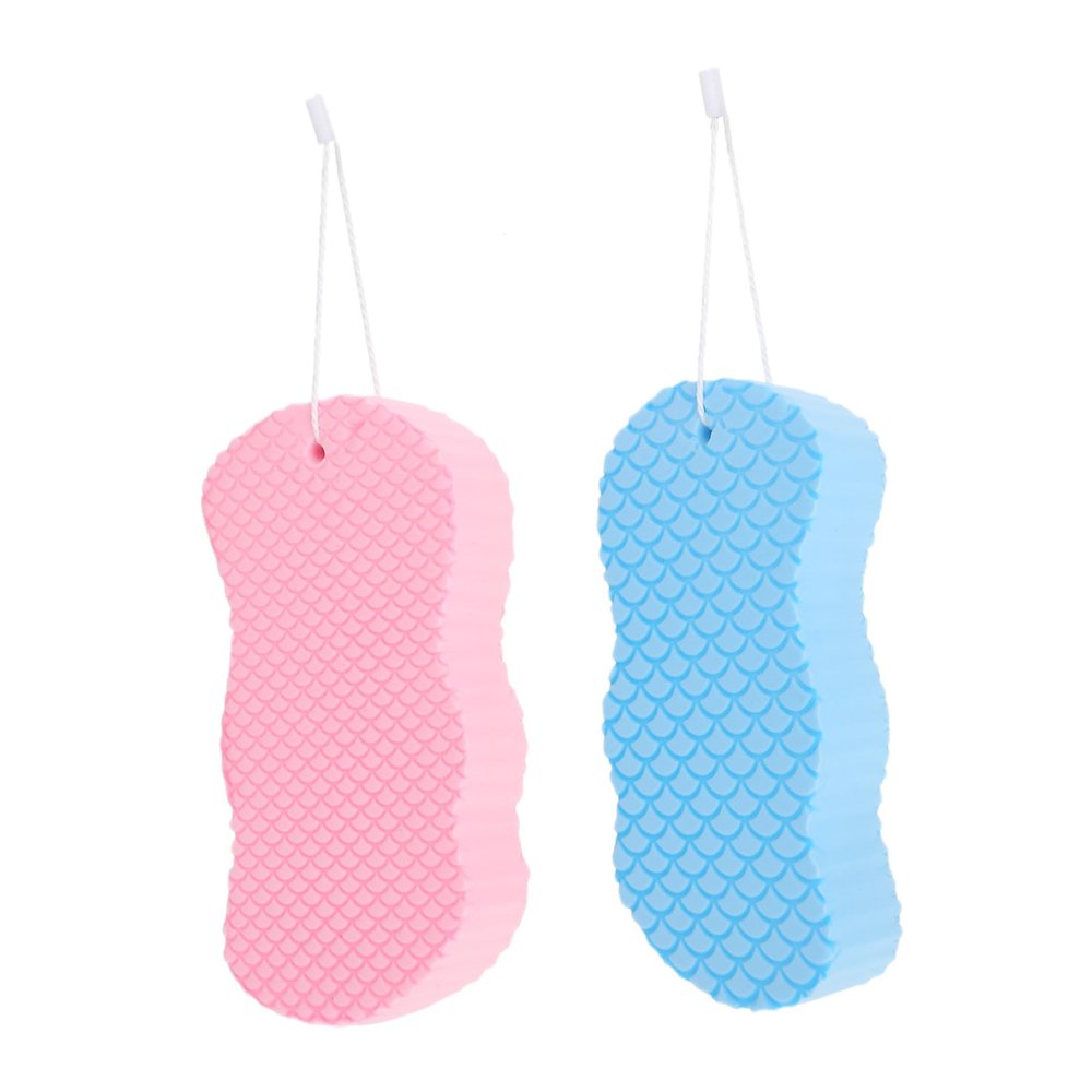 MUSISALY 2-Piece Toddler Shower Sponges