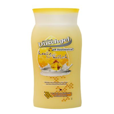 Reinex Honey & Milk Shower Gel, 300 ml – 1 Bottle