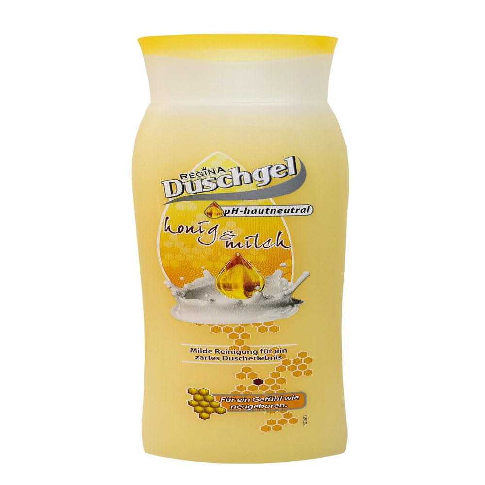 Reinex Honey & Milk Shower Gel, 300 ml – 1 Bottle
