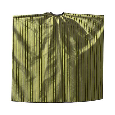HONMEET Striped Hairdressing Cape, Water-Resistant Nylon Polyester, Light Green