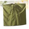 HONMEET Striped Hairdressing Cape, Water-Resistant Nylon Polyester, Light Green view 4