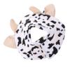 COLLBATH Pet Cone Collar with Anti-Bite Protection, White, Cow Shape view 1