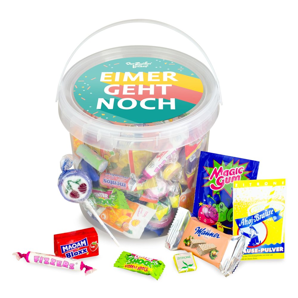 Eimer geht noch L Assorted Sweets in a Small Bucket