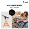 hauck Baby Bouncer & Highchair Attachment, Highchair Bouncer Dark Grey Melange view 2
