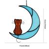 Cat Memorial Ornament - Moon view 4