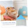 SEWOART Cotton Guinea Pig Hideout Hammock for Hamsters and Guinea Pigs, for Cage Corners, Machine Washable, Shape-Retaining view 2