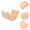 SEWOART Wooden Ladder for Hamsters and Small Pets view 3