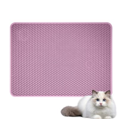 Cat Litter Mat, Double-Layer Litter-Trapping Design