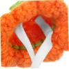 Parliky Hamster Hat for Small Pets, Hand-Knitted with Adjustable Strap, Party Costume Accessory for Hamsters, Guinea Pigs, and Birds view 3