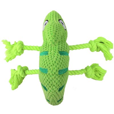 Squeaky Plush Dog Toy - Chameleon