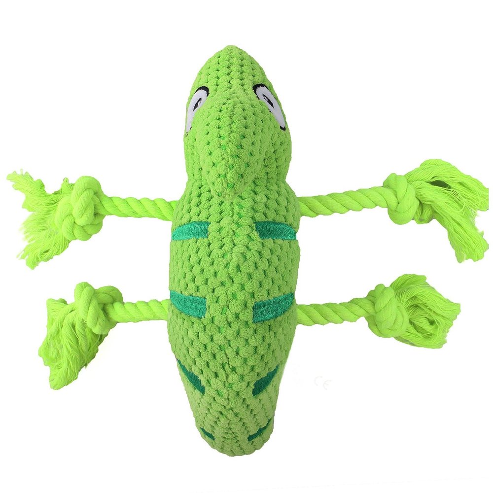 Squeaky Plush Dog Toy - Chameleon