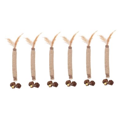 WOONEKY 6-Piece Cat Chew Toys