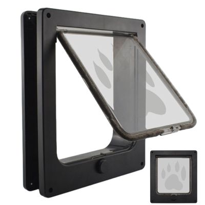 Cat Flap with 4-Way Locking and Magnetic Security