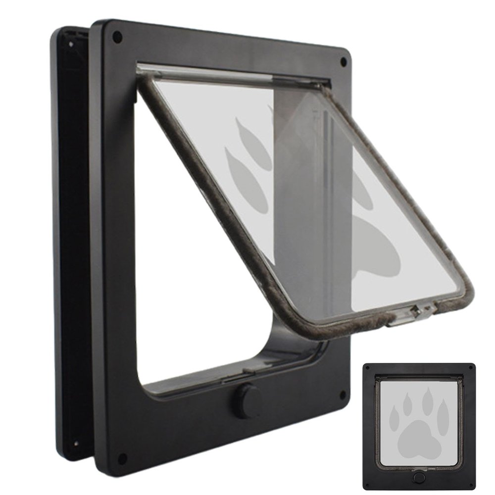 Cat Flap with 4-Way Locking and Magnetic Security