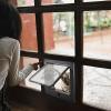 Cat Flap with 4-Way Locking and Magnetic Security view 2