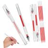 Mikinona Eyebrow Mapping Pens, 4-Piece Plastic Set with Refills view 1