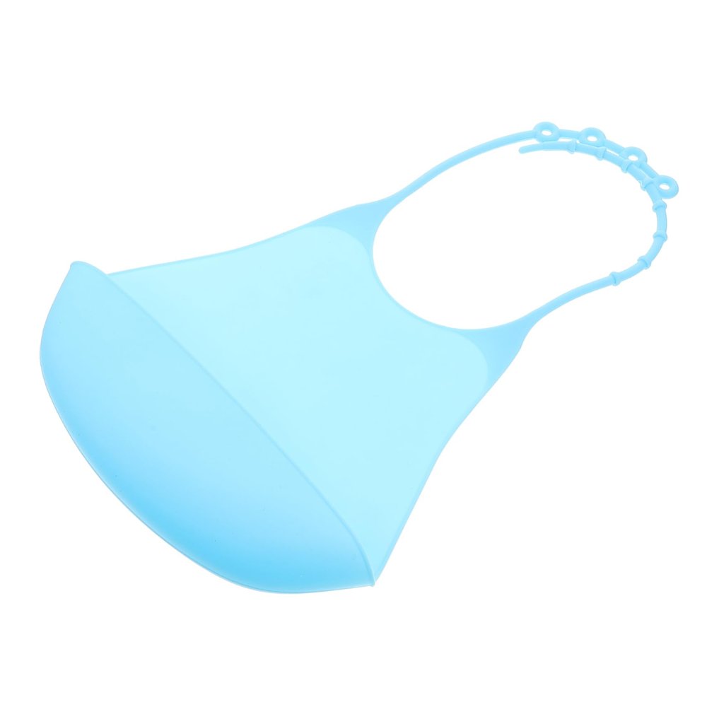 Healeved Silicone Bib for Adults, Lightweight Clothing Protector, Large Eating Bib for Seniors