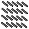 Baluue 50-Piece Empty Plastic Lip Balm Tubes with Lids, Black Lip Gloss Containers for Cosmetics and DIY Projects view 1