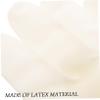 Anneome White Latex Dishwashing Gloves, Breathable, Short Style for Kitchen and Gardening view 2